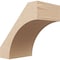 Ekena Millwork 5-inch W x 8-inch D x 8-inch H Westlake Rough Cedar Woodgrain TimberThane Knee Brace, Primed BRCUR05X08X08WTLRCPR - alternate 1